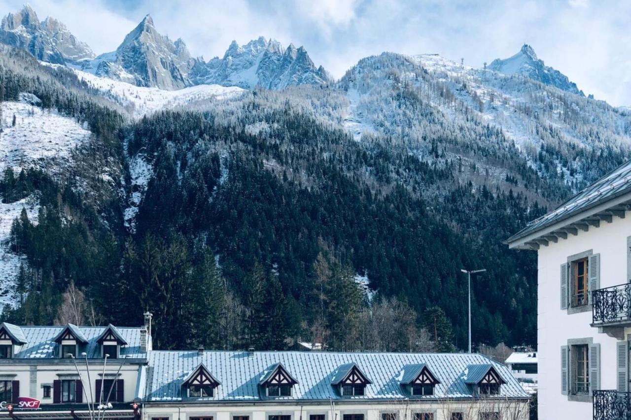 Les Aiguilles- Town Centre Luxury 2 Bedroom Apartment Chamonix Kültér fotó